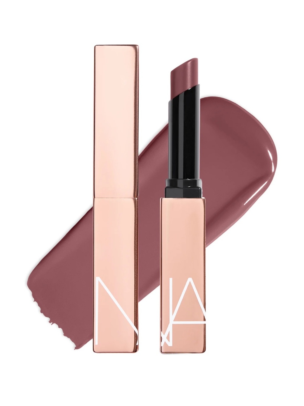 Hot Rush NARS Afterglow Sheer Shine Dirty Plum Lipstick Brand New in Box Full SZ